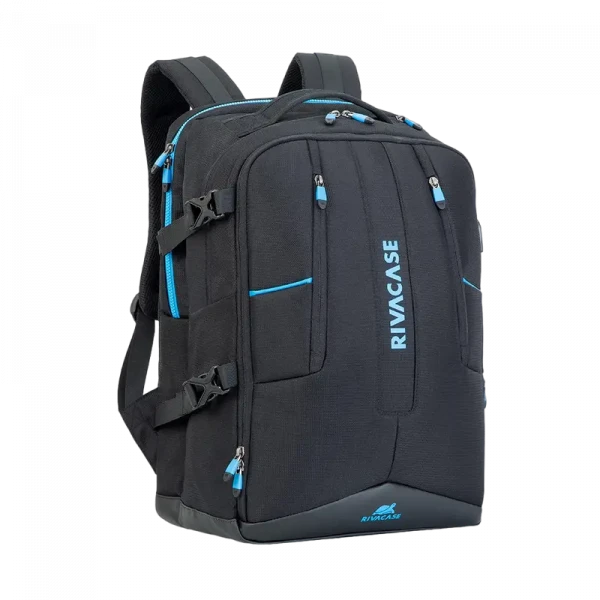 Рюкзак для ноутбука RivaCase Borneo, 17.3, Полиэстер, Чёрный