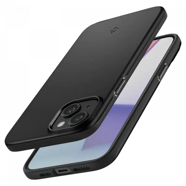 Husă Spigen iPhone 15 Plus Thin Fit, Negru