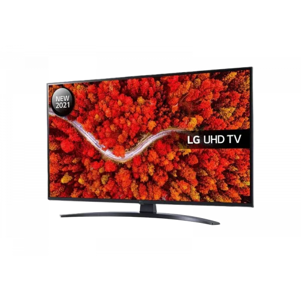 82 LED SMART Телевизор LG 82UP81006LA, 3840x2160 4K UHD, webOS, Чёрный