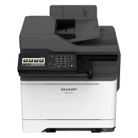 Multifunctional laser Sharp Luna MX-C357FEU, Negru/Alb
