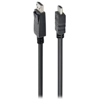 Видео кабель Cablexpert CC-DP-HDMI-3M, DisplayPort (M) - HDMI (M), 3м, Чёрный