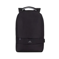 Rucsac pentru Laptop RivaCase Prater, 15.6, Poliester, Negru