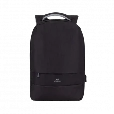 Rucsac pentru Laptop RivaCase Prater, 15.6, Poliester, Negru