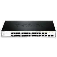 Сетевой коммутатор D-Link DES-1210-28, 24x 10/100 Мбит/с