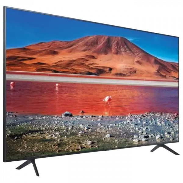 55 LED SMART Телевизор Samsung UE55AU7170UXUA, 3840x2160 4K UHD, Tizen, Чёрный