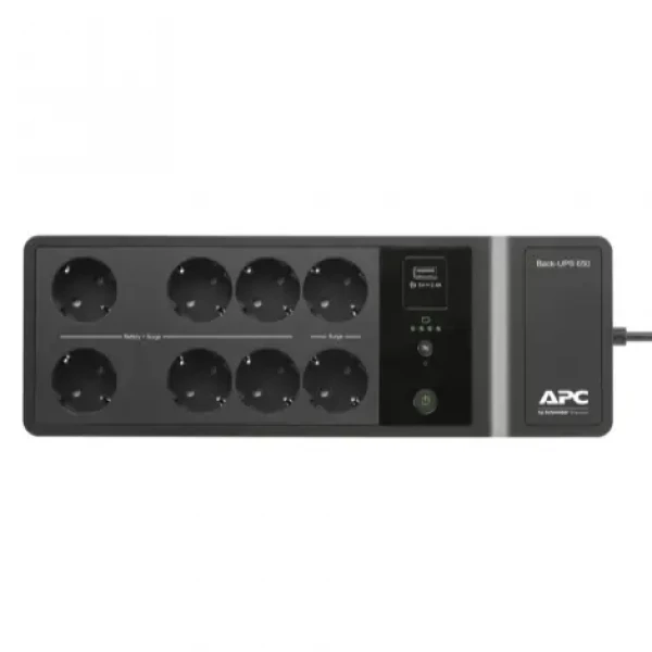 Источник бесперебойного питания APC Back-UPS BE650G2-RS, Линейно-интерактивный, 650VA