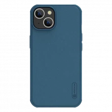 Husă Nillkin iPhone 14 Super Frosted Shield Pro, Albastru