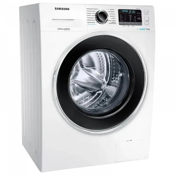 Стиральная машина Samsung WW60J52E0HWD, 6кг, Белый