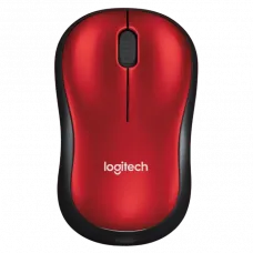 Mouse Wireless Logitech M185, Roșu