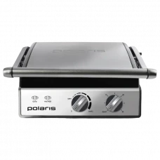 Электрический Гриль Polaris PGP0903, 2000Вт, Серебристый