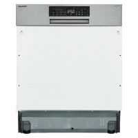 Посудомоечная машина Sharp QWNA24S42DIEU, Нержавеющая сталь