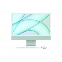 Computer All-in-One Apple iMac A2438, M1 with 8-core CPU and 8-core GPU, 16GB/512GB, macOS Big Sur, Verde