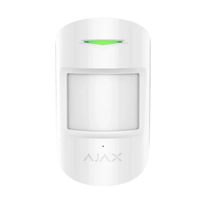 Датчик движения и разбития стекла Ajax CombiProtect, Белый