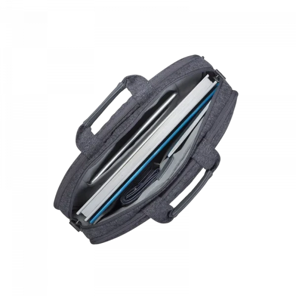 Geantă pentru Laptop RivaCase Egmont, 15.6, Poliester, Gri