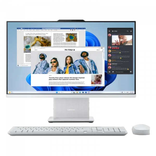 Computer All-in-One Lenovo IdeaCentre AIO 27IRH9, 27, Intel Core i7-13620H, 16GB/1024GB, Fără SO, Cloud Grey