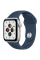 Ceas inteligent Apple Watch SE, 40mm, Carcasă din aluminiu cu bandă sportivă Abyss Blue