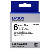 Epson LK-2WBN, 6 mm x 9 m