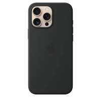 Чехол Apple iPhone 16 Pro Max Silicone Case with MagSafe, Чёрный