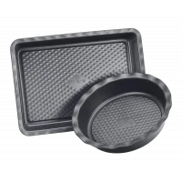 Tava de copt Polaris Kontur-3323SET, Gri