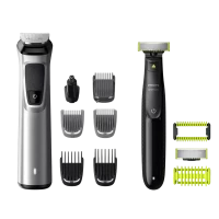 Trimmer pentru bărbați Philips MG9710/90, Argintiu/Negru