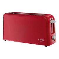 Тостер Bosch TAT3A004, Красный