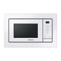 Cuptor cu microunde Samsung MS23A7118AW/BW, Alb