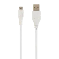 Cablu încărcare și sincronizare Cablexpert CCP-mUSB2-AMBM-W-1M, USB Type-A/micro-USB, 1m, Alb