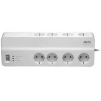 Сетевой фильтр APC Essential SurgeArrest PM8-RS, 8 Розеток, 2м, Белый