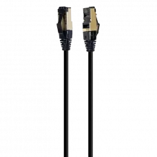 Patch cord Cablexpert PP8-LSZHCU-BK-0.5M, Cat8 S/FTP, 0,5m, Negru
