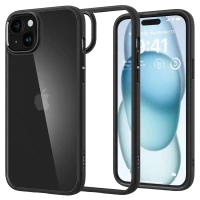 Husă Spigen iPhone 15 Ultra Hybrid, Negru Mat