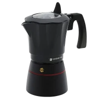 Cafetieră gheizer Polaris PRO collection-6C, Negru
