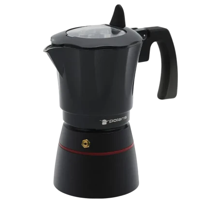 Cafetieră gheizer Polaris PRO collection-6C, Negru