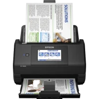 Scaner de documente cu alimentare automată Epson WorkForce ES-580W, A4, Negru