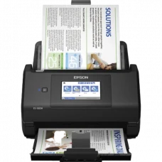 Scaner de documente cu alimentare automată Epson WorkForce ES-580W, A4, Negru