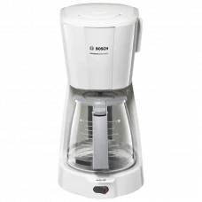 Капельная Кофеварка Bosch CompactClass TKA3A031, 1100Вт, Белый