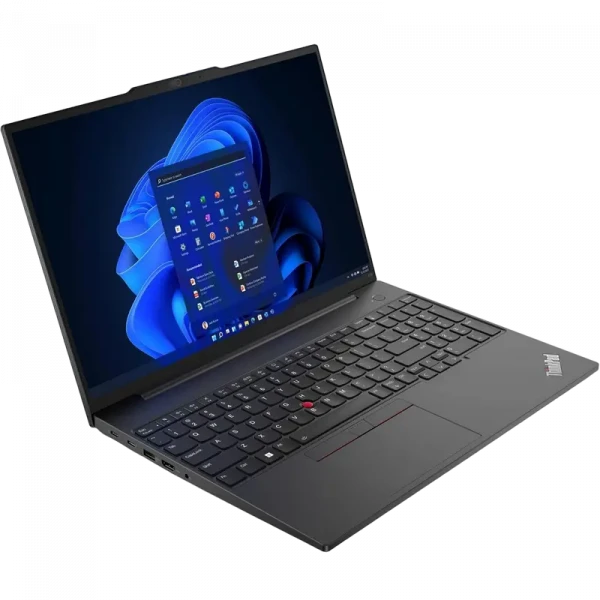 Ноутбук для бизнеса 16 Lenovo ThinkPad E16 Gen 1, Graphite Black, Intel Core i5-1335U, 16Гб/512Гб, Без ОС