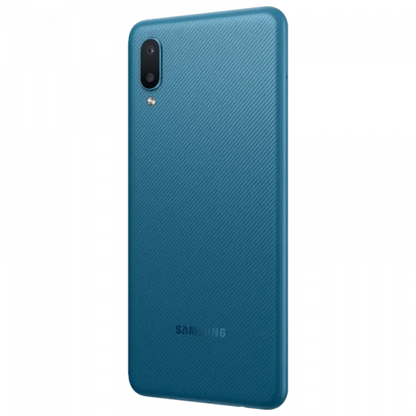 Смартфон Samsung Galaxy A02, 2Гб/32Гб, Синий