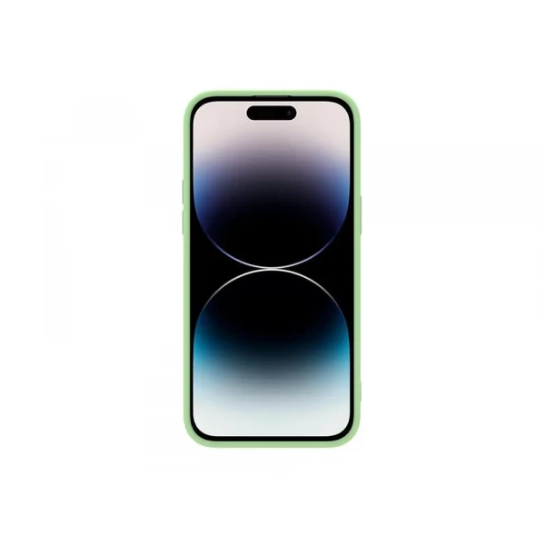 Чехол Nillkin iPhone 14 Pro, CamShield Silky Silicone, Зелёный