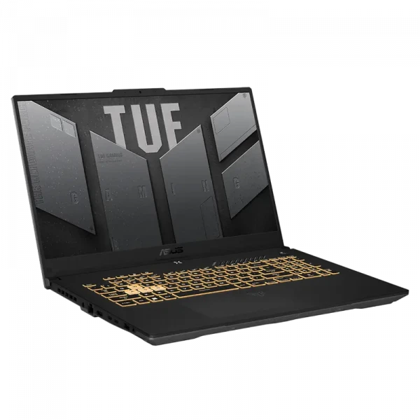 Игровой ноутбук 17,3 ASUS TUF Gaming F17 FX707ZU4, Mecha Gray, Intel Core i7-12700H, 16Гб/512Гб, Без ОС