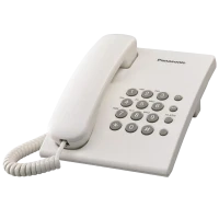 Telefon cu fir Panasonic KX-TS2350, Alb