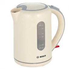 Fierbător electric Bosch TWK7607, Bej