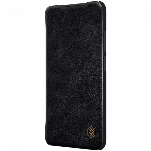 Husă tip carte Nillkin RedMi Note 10, Qin LC, Negru