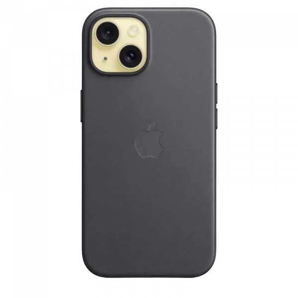 Husă Apple iPhone 15 FineWoven Case with MagSafe, Negru