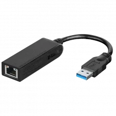 Adaptor de rețea D-Link DUB-1312/A1A, Negru