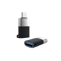 Adaptor USB XO NB149F, USB Type-A (F)/USB Type-C, Negru