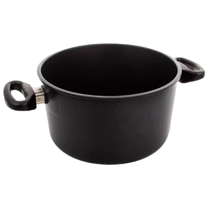 Кастрюля AMT Gastroguss AMT-924SK-E-SET, 5л, 24см, Чёрный