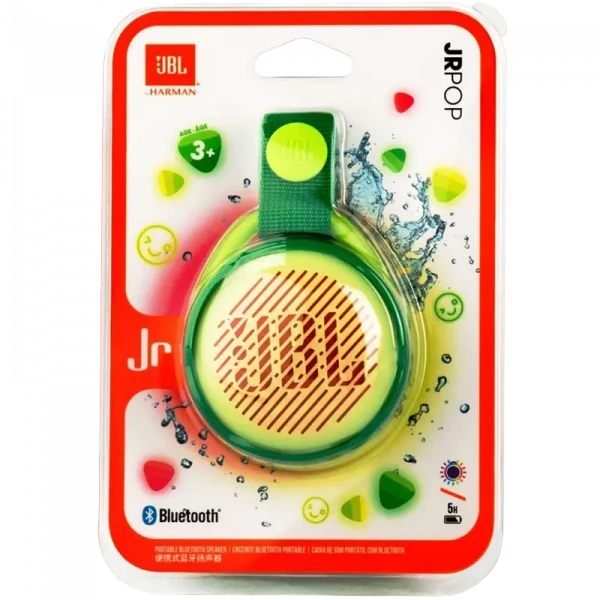 Портативная колонка JBL JR POP, Зелёный