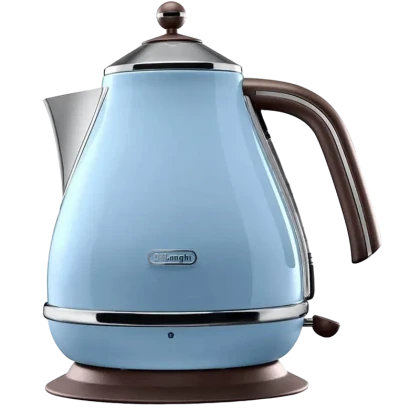 Fierbător electric DeLonghi KBOV 2001 AZ, Albastru deschis