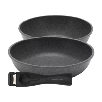 Set de vase Polaris EasyKeep-3D, 2,5L, Negru
