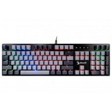 Tastatură Bloody B828N, Cu fir, Gri | Negru